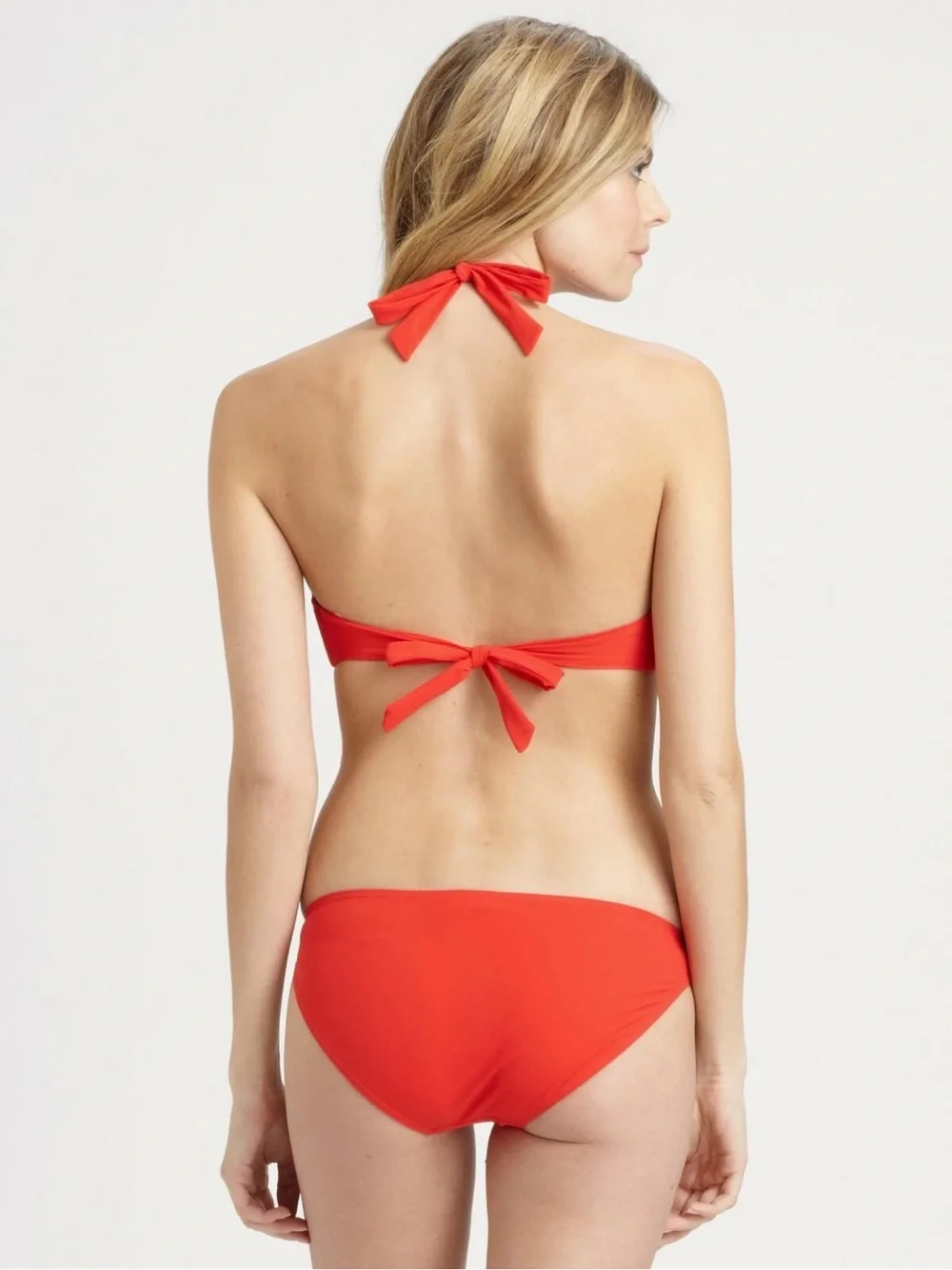 Tory Burch miller halter bikini set top and bottoms size large